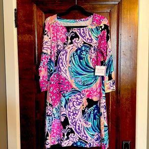 NWT Lilly Pulitzer dress body con dress size large.